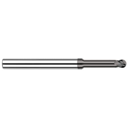 End Mill - CVD Diamond - Ball, 0.1250 (1/8), Material - Machining: Carbide